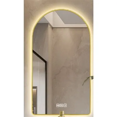 Bluetooth hoparlörlü, kısılabilir ışıklı bir LED ayna bulabilir miyim?